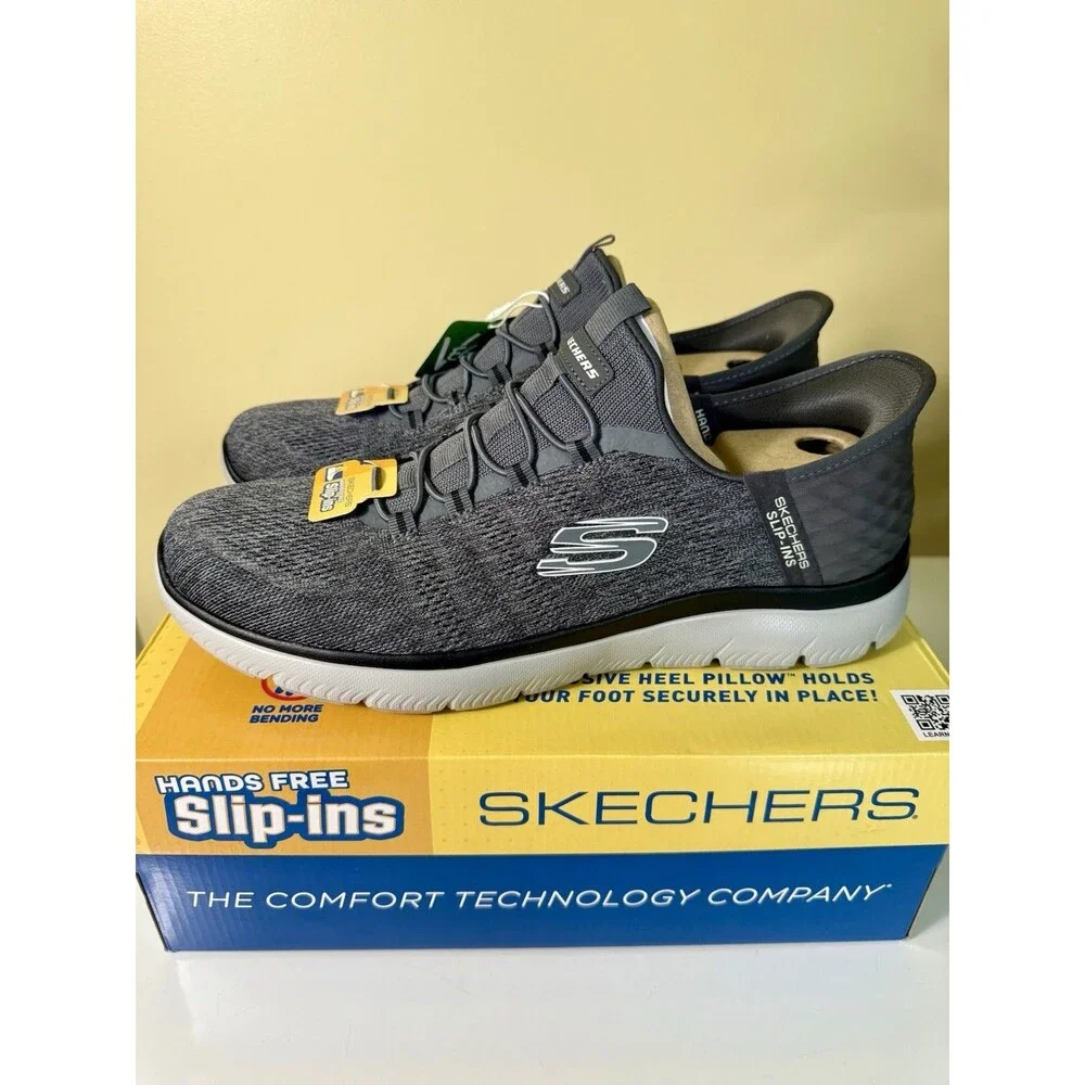 Skechers Men's Slip-Ins Summits Key Pace Shoes 232469 CCBK Size 13 BNIB